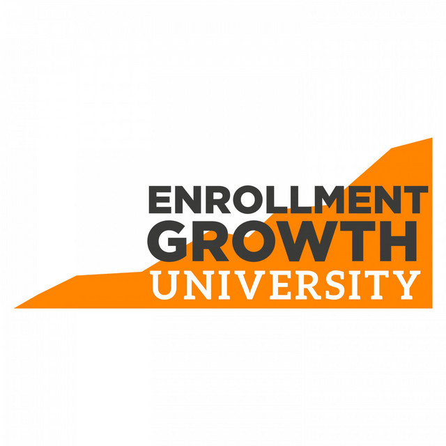 Logo for Enrollment Growth University, a higher education marketing podcast